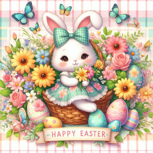 Easter-Full Round Diamond Painting-30x30cm