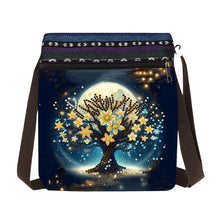 Load image into Gallery viewer, Flower-Diamond Chain Crossbody Bag
