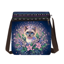 Load image into Gallery viewer, Flower-Diamond Chain Crossbody Bag
