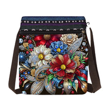 Load image into Gallery viewer, Flower-Diamond Chain Crossbody Bag
