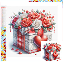 Load image into Gallery viewer, Valentine&#39;s Day-Full Square Diamond Painting-30x30cm
