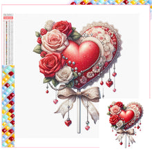 Load image into Gallery viewer, Valentine&#39;s Day-Full Square Diamond Painting-30x30cm
