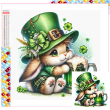 Load image into Gallery viewer, Rabbit-Full Square Diamond Painting-30x30cm
