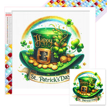 Load image into Gallery viewer, St. Patrick&#39;s Day-Full Square Diamond Painting-40x40cm
