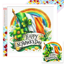 Load image into Gallery viewer, St. Patrick&#39;s Day-Full Square Diamond Painting-40x40cm
