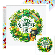 Load image into Gallery viewer, St. Patrick&#39;s Day-Full Square Diamond Painting-40x40cm
