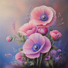 Load image into Gallery viewer, Poppy-Full Round Diamond Painting-30x30cm
