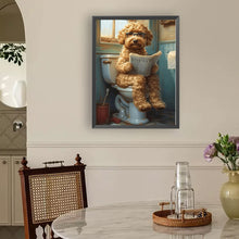 Load image into Gallery viewer, Puppy-Full Round Diamond Painting-30x40cm
