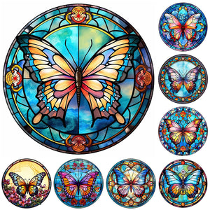 Butterfly-Full Round Diamond Painting-30x30cm