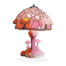 Load image into Gallery viewer, Mushroom-Single Side Drill-Diamond Desktop Ornament With Light Strip
