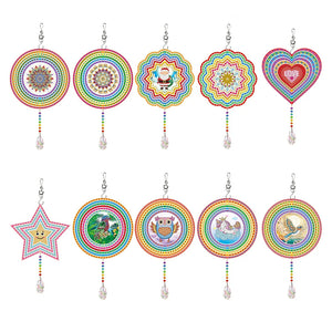 Animal-Diamond Hanging Wind Chime