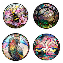 Load image into Gallery viewer, Stained Glass Animal-Full Round Diamond Painting-30x30cm
