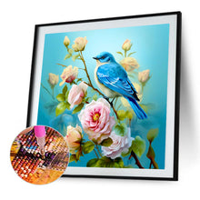 Load image into Gallery viewer, Flowers And Birds-Full Round Diamond Painting-40x40cm
