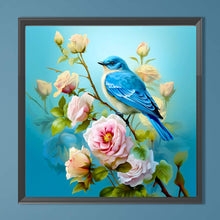 Load image into Gallery viewer, Flowers And Birds-Full Round Diamond Painting-40x40cm
