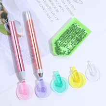 Load image into Gallery viewer, 6pcs Colorful Point Drill Pen Scroll Wheel Easy  Diamond Painting Roller
