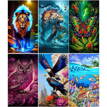 Load image into Gallery viewer, Animal-Full Round Diamond Painting-40x70cm-Large Size
