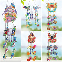 Load image into Gallery viewer, DIY Diamond Painting Double Sided 3D Wind Chime Pendant Hanging Kit
