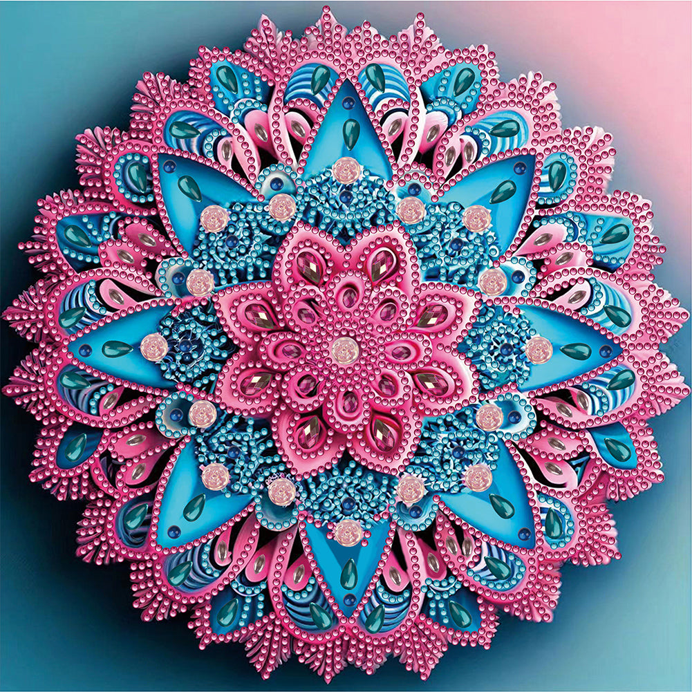 Mandala-Partial Special Diamond Painting-30x30cm