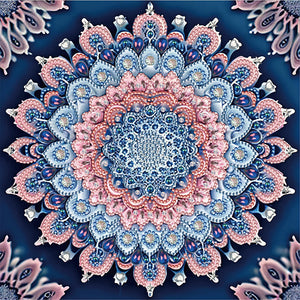 Mandala-Partial Special Diamond Painting-30x30cm