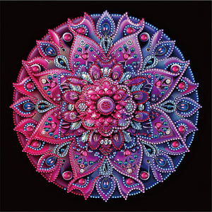 Mandala-Partial Special Diamond Painting-30x30cm