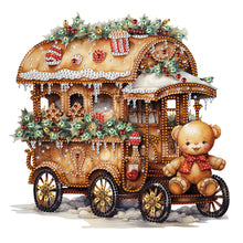 Load image into Gallery viewer, Christmas Cookie House-Partial Special Diamond Painting-30x30cm
