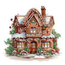 Load image into Gallery viewer, Christmas Cookie House-Partial Special Diamond Painting-30x30cm
