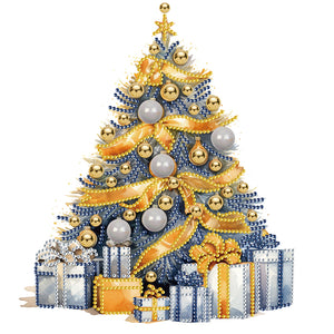 Christmas Tree-Partial Special Diamond Painting-30x30cm