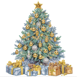 Christmas Tree-Partial Special Diamond Painting-30x30cm