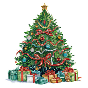 Christmas Tree-Partial Special Diamond Painting-30x30cm