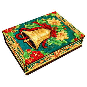 Christmas-Wooden Diamond Storage Case