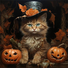 Load image into Gallery viewer, Halloween-Full Round Diamond Painting-40x40cm
