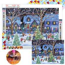 Load image into Gallery viewer, Christmas House-Full Square Diamond Painting-40x30cm
