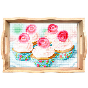 Diamond Painting Nesting Food Trays with Handle