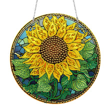 Load image into Gallery viewer, Flower-Double Sided Diamond Pendant
