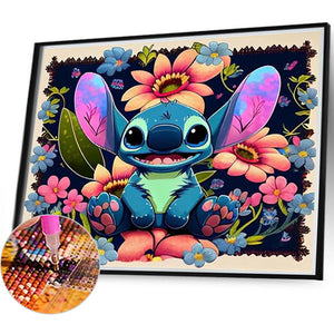 Stitch-Full Square Diamond Painting-45x50cm