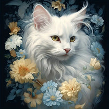 Load image into Gallery viewer, Cat-Full Round Diamond Painting-30x30cm
