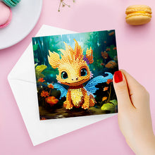 Load image into Gallery viewer, 8Pcs/Set Dragon-Diamond Greeting Cards
