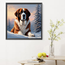 Load image into Gallery viewer, Dog-Full Round Diamond Painting-30x30cm
