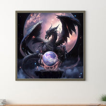 Load image into Gallery viewer, Dragon-Full Round Diamond Painting-30x30cm
