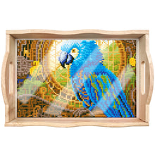 Load image into Gallery viewer, Diamond Painting Decorative Trays with Handle Coffee Table Tray for Serving Food
