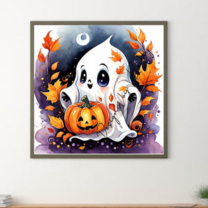 Halloween-Full Round Diamond Painting-30x30cm