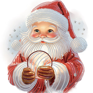 Santa Claus-Partial Special Diamond Painting-30x30cm