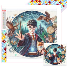 Load image into Gallery viewer, Harry Potter-Full Square Diamond Painting-35x35cm
