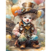 Load image into Gallery viewer, Clown-Full Square Diamond Painting-30x40cm
