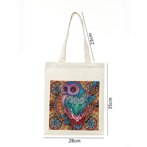 diamond painting stitch-drill cotton fabriceco friendly-bag