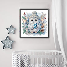 Load image into Gallery viewer, Owl-Partial Special Diamond Painting-30x30cm
