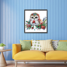 Load image into Gallery viewer, Owl-Partial Special Diamond Painting-30x30cm
