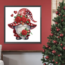 Load image into Gallery viewer, Valentine&#39;s Day Gnome-Partial Special Diamond Painting-30x30cm
