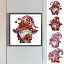 Load image into Gallery viewer, Valentine&#39;s Day Gnome-Partial Special Diamond Painting-30x30cm
