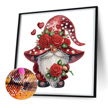 Load image into Gallery viewer, Valentine&#39;s Day Gnome-Partial Special Diamond Painting-30x30cm
